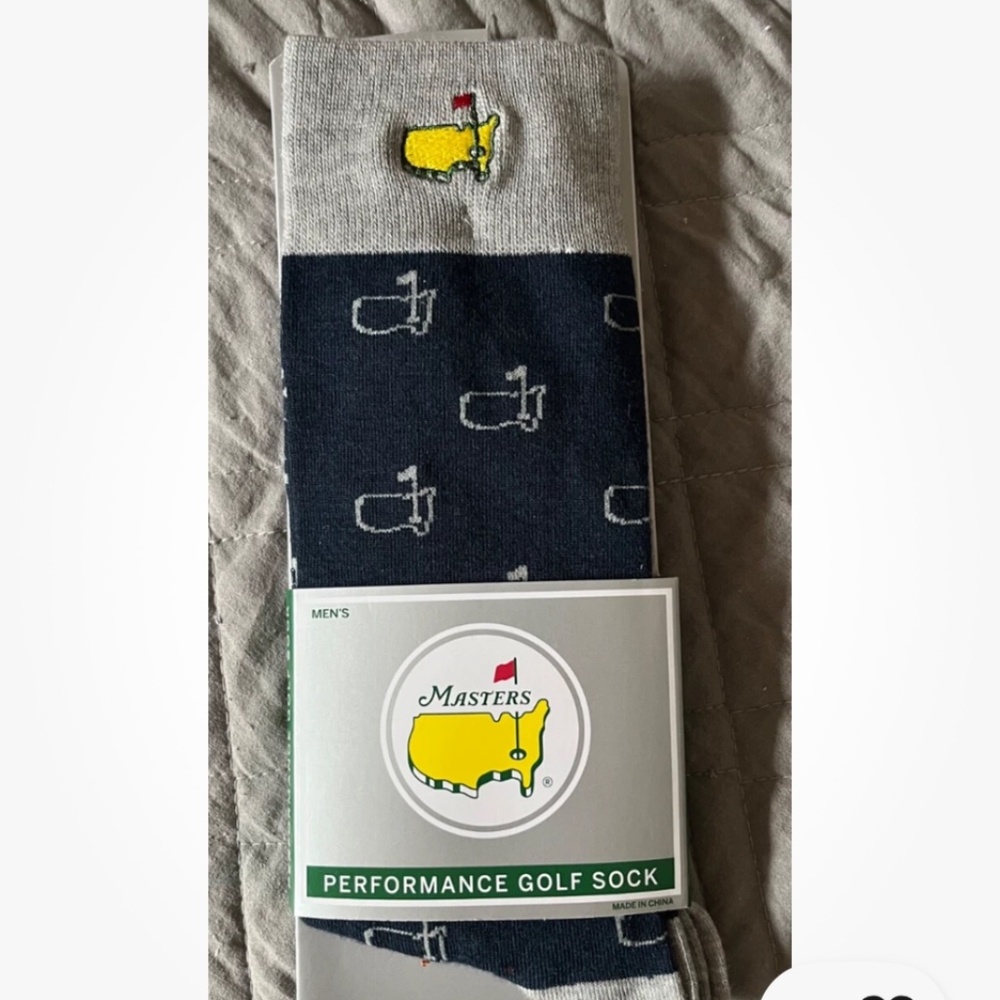 The Masters Augusta National Golf Tournament Performance Golf Socks
